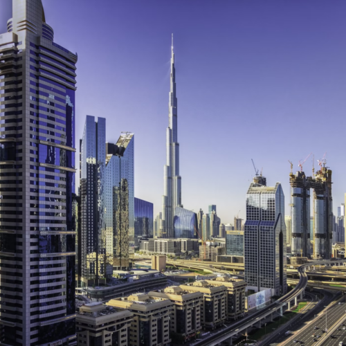 Dubai city view